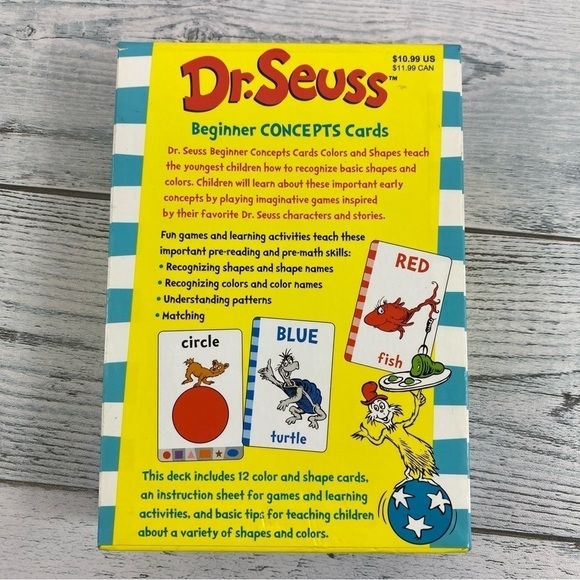 Dr Seuss Beginner Book and Concept Cards‎ Bundle for Kids - Picture 4 of 15